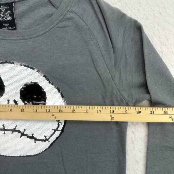 Disney The Nightmare Before Christmas Sweatshirt Womens Large L Jack Skellington - Picture 7 of 12